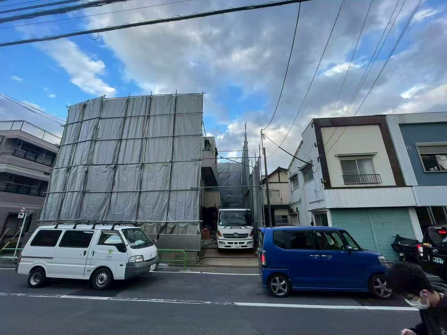 解体工事の現場写真